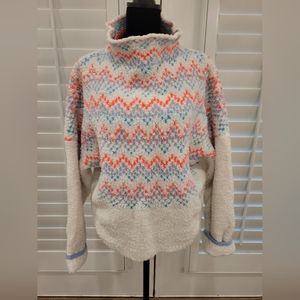 Cozy Multicolor Chevron Sweater